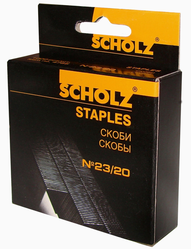 Скоби для степлера SCHOLZ (4765SCH), 23/20, 1000 шт